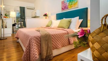 Strykejern/-brett, wi-fi (inkludert) og sengetøy