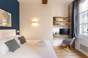 1 bedroom, iron/ironing board, free WiFi, bed sheets