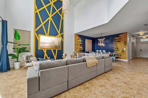 Smart TV, video games, offices