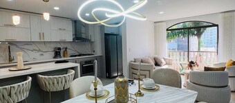 Charming 3-bedroom apartment in Barranquilla with WiFi, AC, fitness room