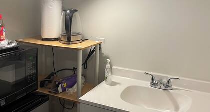 Private room with study and bath