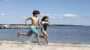 Sun loungers, beach towels