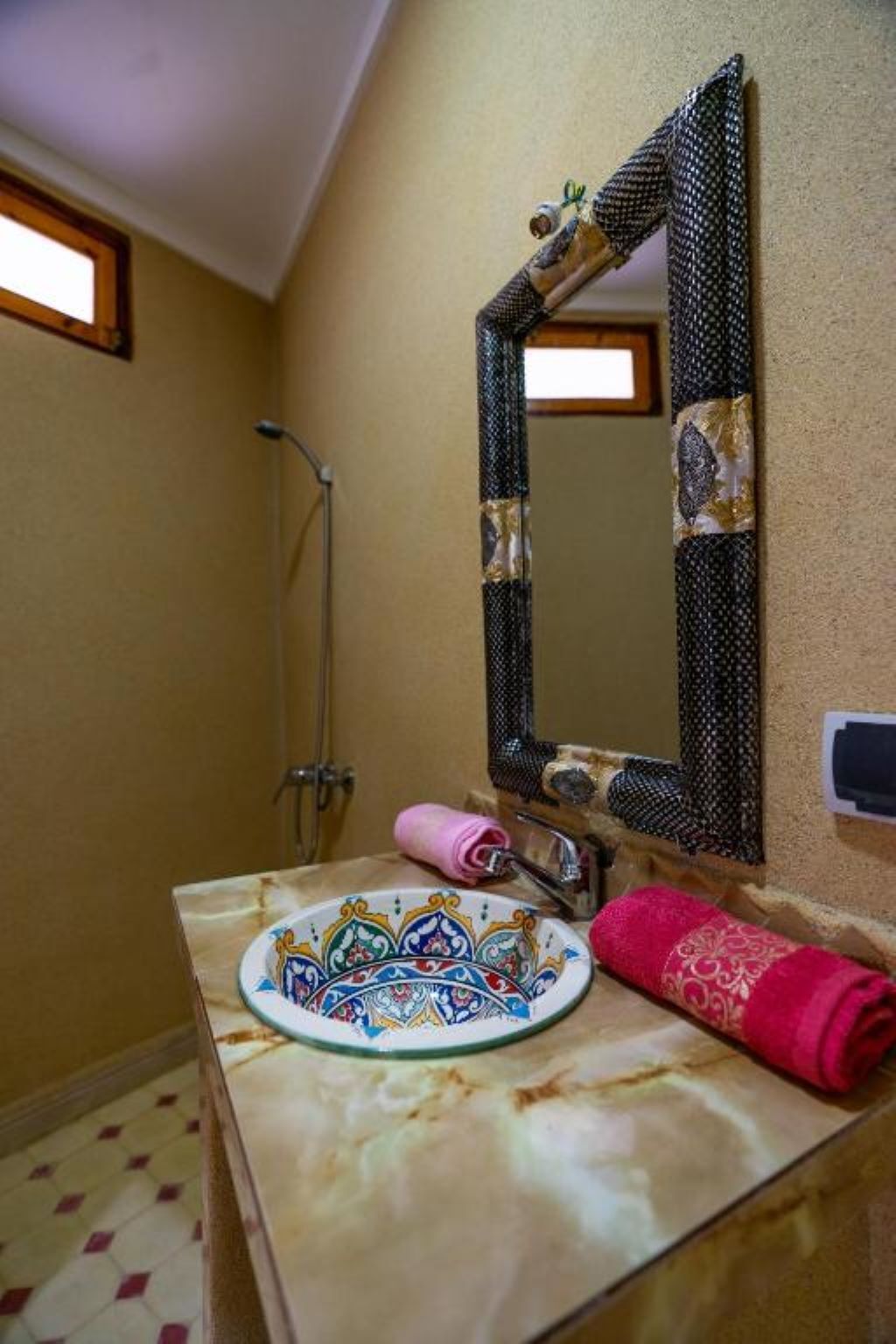 Towels, soap, toilet paper