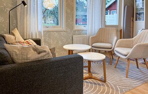 Tv och eldstad