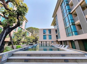 Piscina a l'aire lliure 