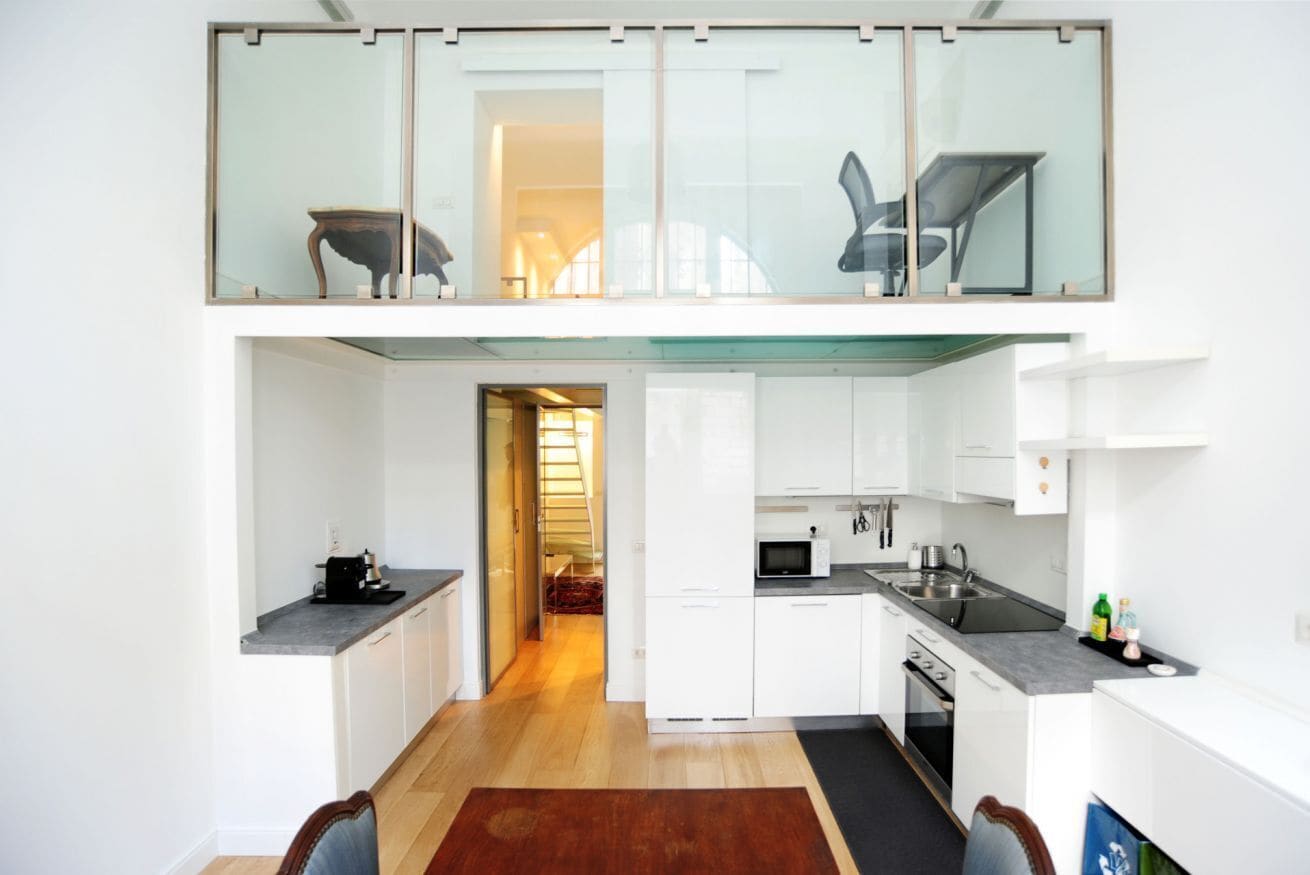 Kühlschrank, Ofen, Herdplatte, Geschirrspüler