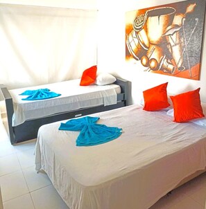 Standard Apartment, City View | 2 bedrooms, free WiFi, bed sheets - Apartamento Escape Plaza - Bocagrande (Cartagena)