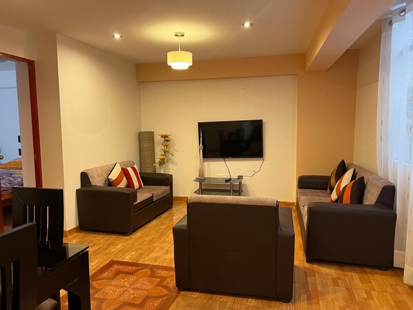 Living area - Confortable Departamento Amoblado Cusco (Cusco)