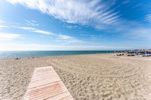 Tæt på stranden