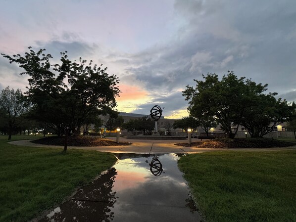 Enceinte de l’hébergement