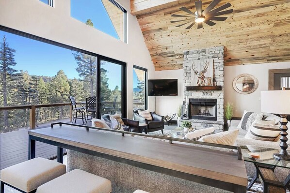 تلفزيون، مدفأة