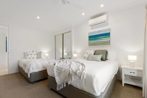 5 bedrooms, iron/ironing board, travel cot, WiFi