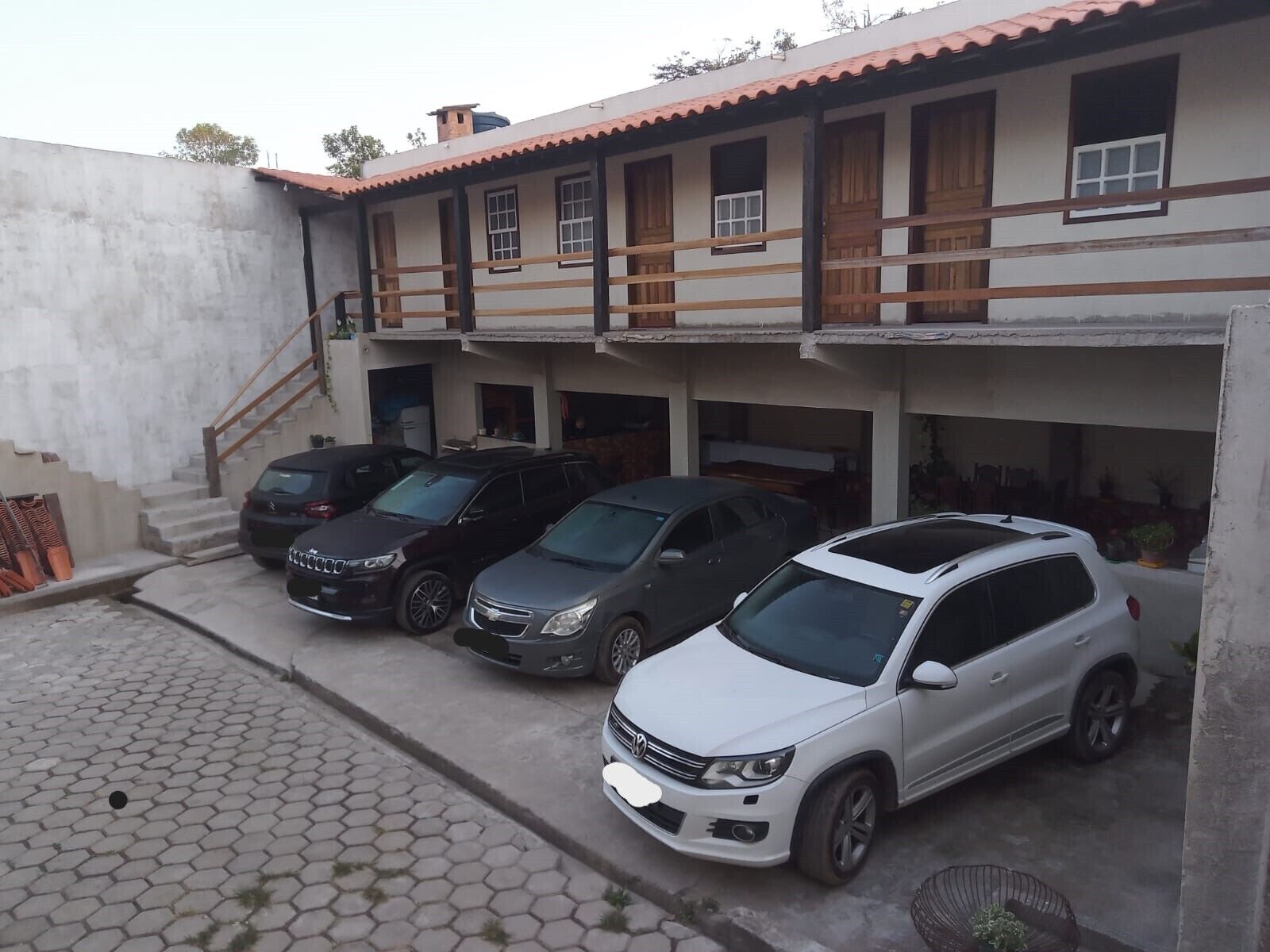 Fachada da propriedade