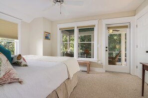 3 bedrooms, iron/ironing board, WiFi, bed sheets - Lagoon view with private crofter centered on island close to amenities! (Bald Head Island)