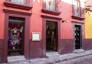 Façade de l’hébergement