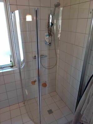 Dusch och hårtork