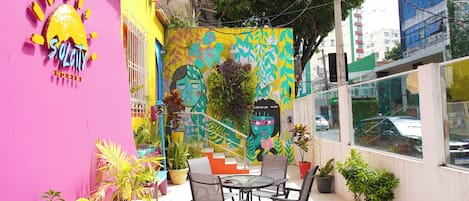 Facciata della struttura