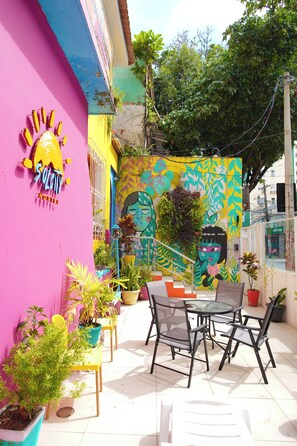Living area - SOLCITY HOSTEL (Salvador)