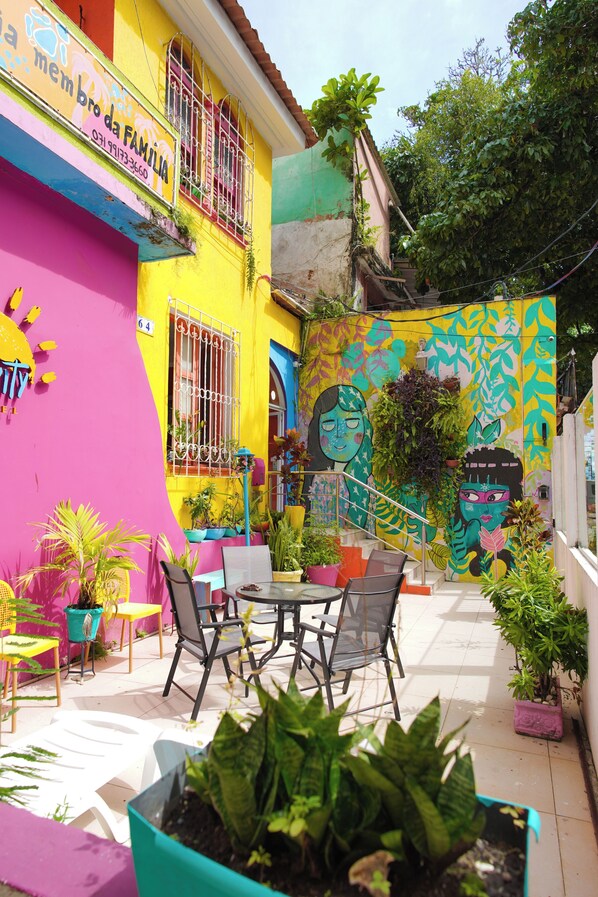 Living area - SOLCITY HOSTEL (Salvador)