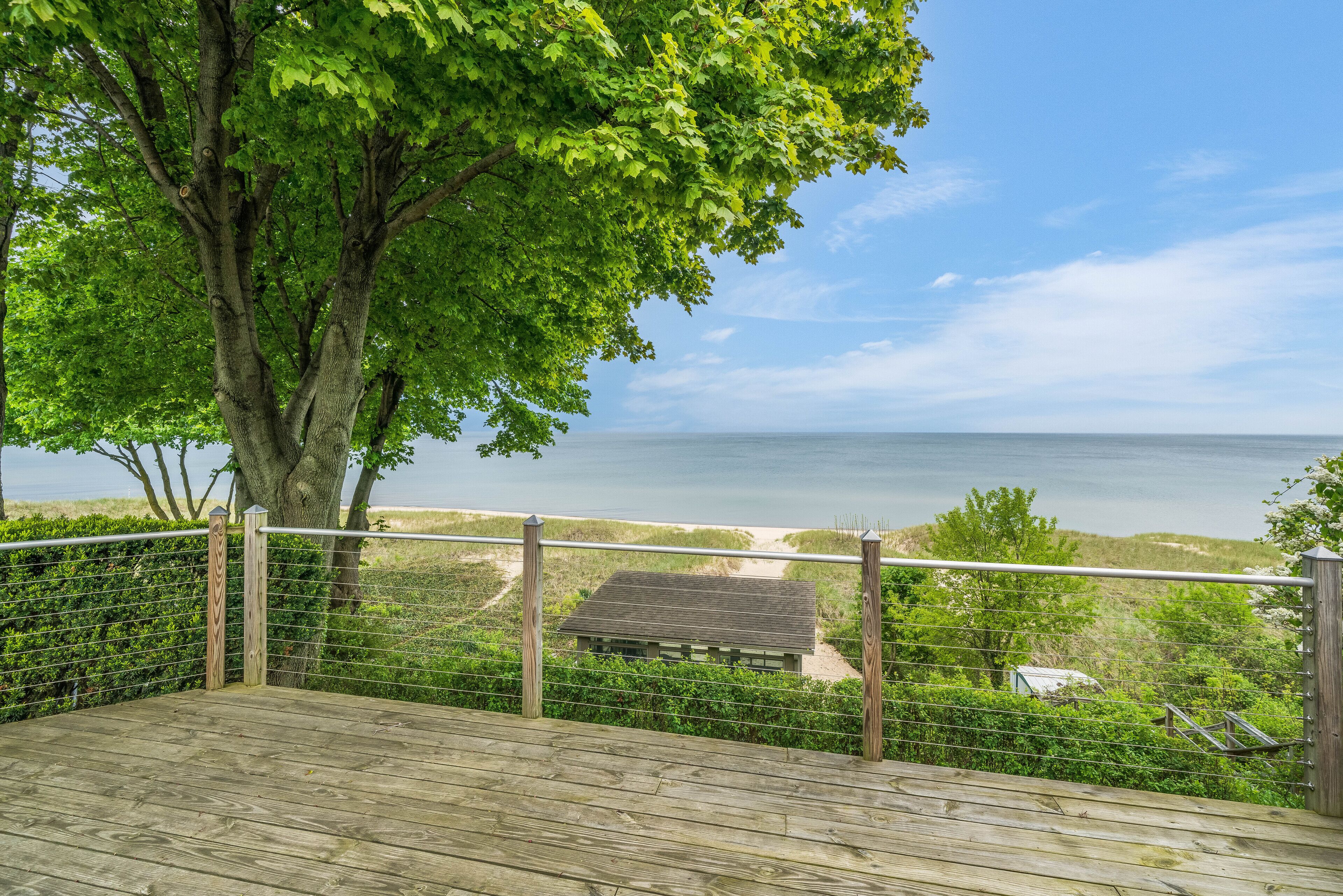 Enjoy South Haven Fireworks from your Private Beach on Lake Michigan!