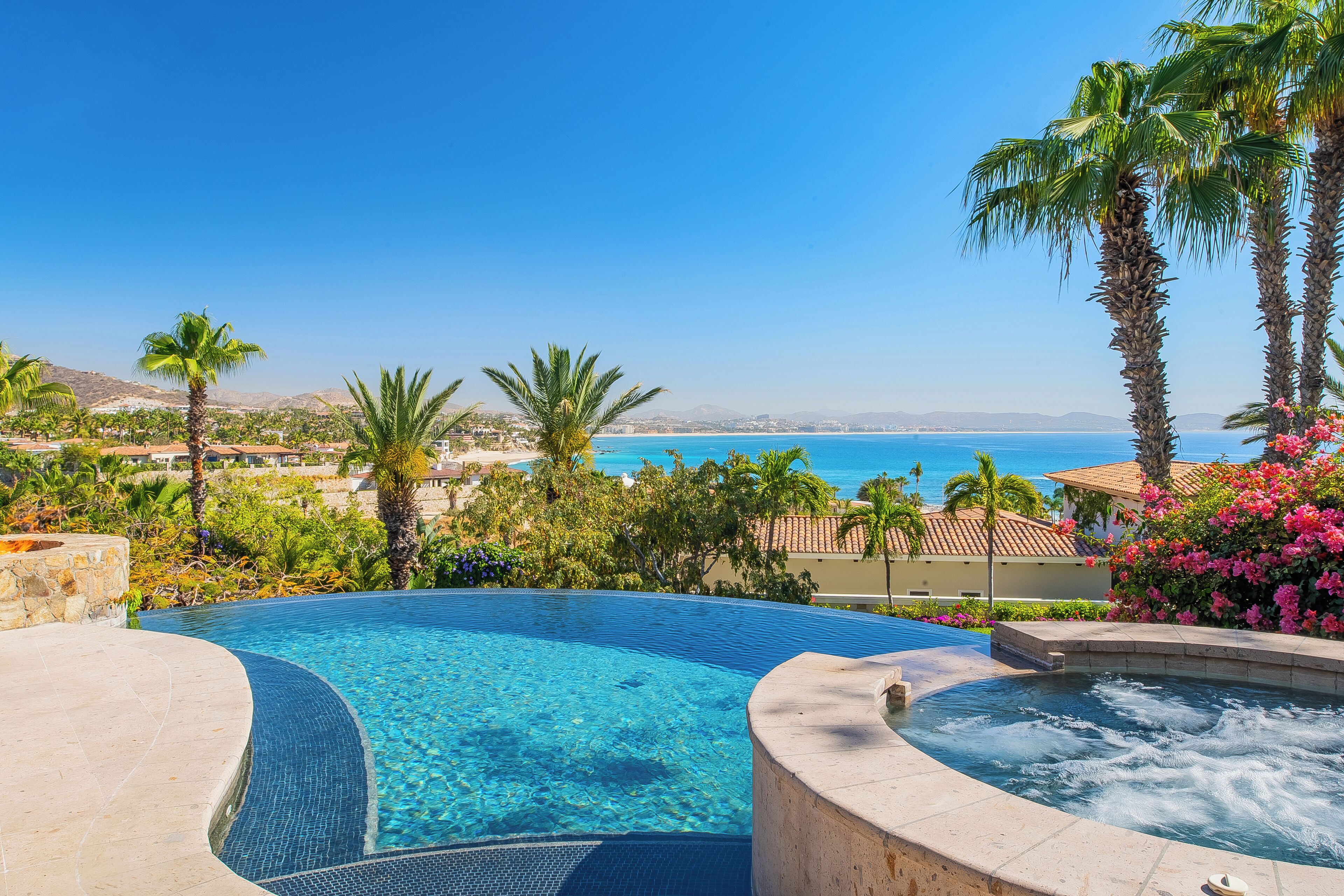 Una piscina riscaldata