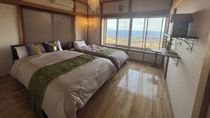 2 chambres, bureau, Wi-Fi gratuit, draps fournis
