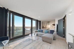 Living area - Cosy Canary Wharf & O2 (London)