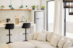 Two Story Loft Suite | Living area