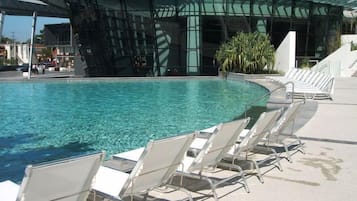 Indendørs pool, udendørs pool
