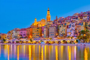 Beach nearby - Saint Michel, Menton, France (Menton)