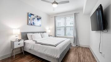 1 chambre, fer et planche à repasser, Wi-Fi, draps fournis