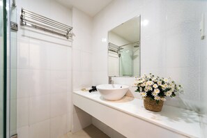 Panoramic-Studio, Stadtblick | Badezimmer
