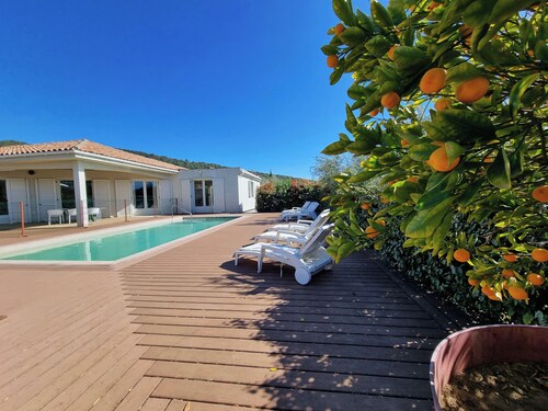 Spacious and pleasant villa with a private pool