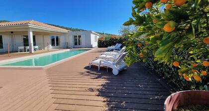 Spacious and pleasant villa with a private pool