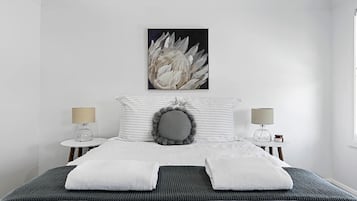 3 bedrooms, iron/ironing board, travel cot, WiFi