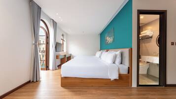 Familien-Suite, Stadtblick | Balkon