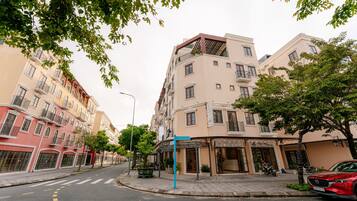 Fassade der Unterkunft