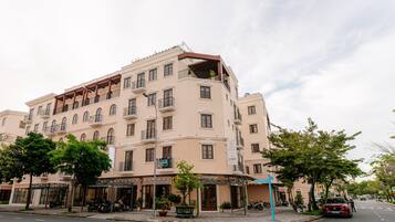 Façade de l’hébergement