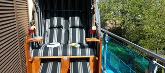 Apartment 'Ferienwohnung Stella Fiante' with Sea View, Balcony and Wi-Fi