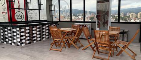 Terrasse sur le toit