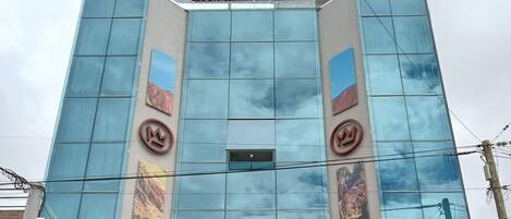 Voorkant van accommodatie