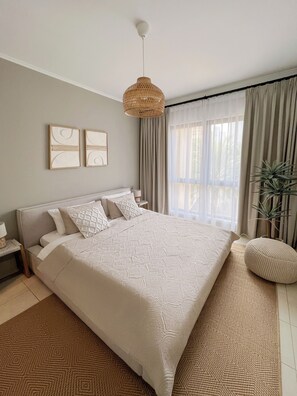 1 bedroom, iron/ironing board, WiFi, bed sheets - 1BR apartment with incredible Burj Khalifa view (Dubai)