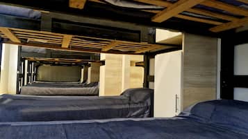 Premium bedding, down comforters, pillowtop beds, in-room safe