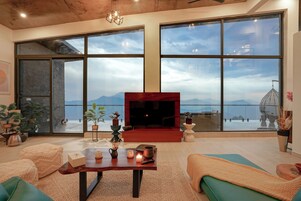 Exclusive Villa | Living area | Flat-screen TV