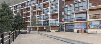 Studio moderne 4 pers vue pistes