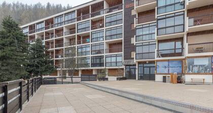 Studio moderne 4 pers vue pistes
