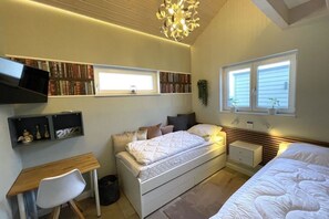 3 chambres, bureau, fer et planche à repasser, Wi-Fi gratuit