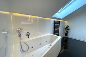 Shower, hair dryer