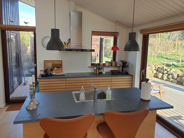 Fridge, oven, dishwasher - Lovely cottage with shelter and nature (Gilleleje)