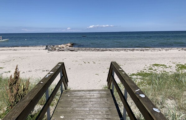 Aan het strand